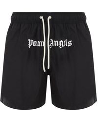 Palm Angels - Swim Shorts Swimwear - Lyst
