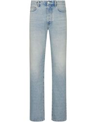 Slim-Fit Jeans Navy Blue and Black Dior Oblique Kasuri Cotton