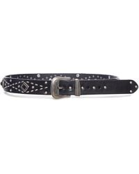 Golden Goose - Deluxe Brand Studded Leather Belt - Lyst