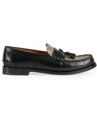 Gucci - Leather GG Loafers - Lyst