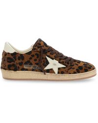 Golden Goose - Leather Ball-star Sneakers - Lyst