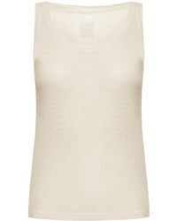 120% Lino - Linen Tank Top - Lyst