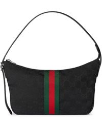 Gucci - Lunetta Gg Fabric Crossbody Bag - Lyst