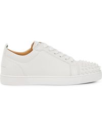 Christian Louboutin - Louboutin Louis Junior Spikes Flat Calf Ds - Lyst