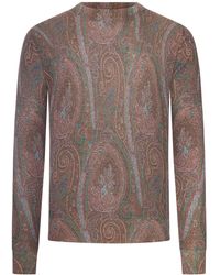 Etro - Paisley Sweater - Lyst