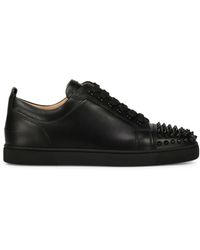 Christian Louboutin - Sneakers Louis Junior Spikes Flat - Lyst