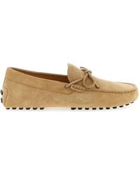 Tod's - Gommino Moccasin In Suede - Lyst