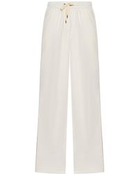 Brunello Cucinelli - Regular & Straight Leg Pants - Lyst