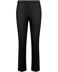 Max Mara - Cotton And Viscose Trousers - Lyst