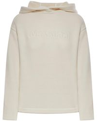 Max Mara Pure - Felpa con cappuccio in cotone - Lyst