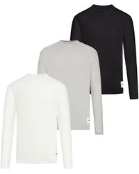 Jil Sander - Organic Cotton T-Shirt (Pack Of Three) - Lyst