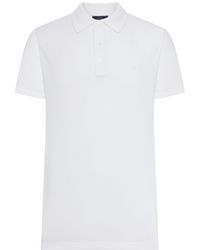 Fay - Cotton Piquet Polo Shirt - Lyst