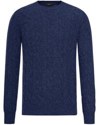 Nome G - Shetland Wool Cable-knit Crewneck - Lyst