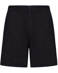 Transit - Wide-Leg Linen Shorts - Lyst