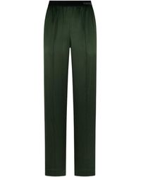 Tom Ford - Stretch Silk Satin Trousers - Lyst