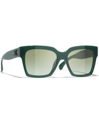 CHANEL - Sunglass Butterfly Sunglasses Ch5557 - Lyst