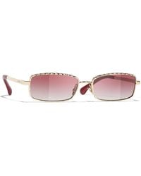 CHANEL - Sunglass Rectangle Sunglasses Ch4295 - Lyst