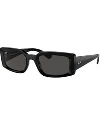 Ray-Ban - Kiliane Bio-based Zonnebrillen Montuur Grijs Glazen - Lyst