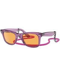 Ray-Ban - Original Wayfarer Colorblock Sunglasses Frame Lenses - Lyst