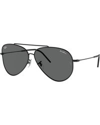 Ray-Ban - Rbr0101s Aviator Reverse Sunglasses - Lyst