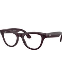 Ray-Ban - Meta Frame Violet Lenses Ai Glasses - Lyst