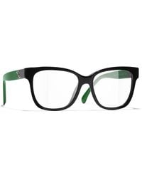 CHANEL - Sunglass Square Eyeglasses Ch3472 - Lyst