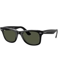 Ray-Ban - Rb2140f Original Wayfarer Photochromic Low Bridge Fit Sunglasses - Lyst