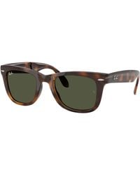 Ray-Ban - Rb4105 Folding Wayfarer Square Sunglasses - Lyst