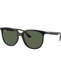 Ray-Ban - S Rb4378f Low Bridge Fit Square Sunglasses - Lyst