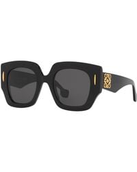 Loewe - Sunglass Anagram Lw40129u - Lyst