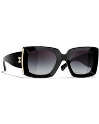 CHANEL - Sunglass Rectangle Sunglasses Ch5435 - Lyst