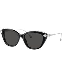 Swarovski - Sk6010f Low Bridge Fit Sunglasses - Lyst