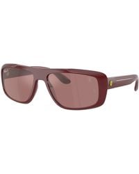 Ray-Ban - Sunglass Rb4479m Scuderia Ferrari Collection Polarized+ Lenses - Lyst