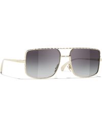 CHANEL - Sunglass Pilot Sunglasses Ch4294 - Lyst