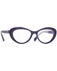 CHANEL - Sunglass Cat Eye Eyeglasses Ch3466 - Lyst