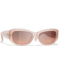 CHANEL - Sunglass Rectangle Sunglasses Ch5493 - Lyst