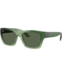 Ray-Ban - Rb4194 Sunglasses Frame Green Lenses - Lyst