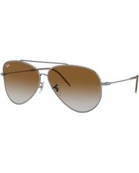 Ray-Ban - Rbr0101s Aviator Reverse Sunglasses - Lyst