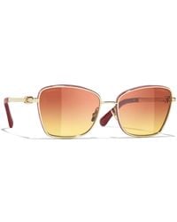 CHANEL - Sunglass Square Sunglasses Ch4289q - Lyst