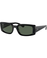 Ray-Ban - S Rb4395f Kiliane Low Bridge Fit Square Sunglasses - Lyst