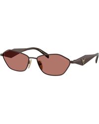 Prada - Vrouwelijk Sunglass Pr D50S - Lyst