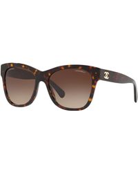 Chanel - Sunglass Square Sunglasses CH5380 - Lyst