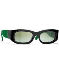 CHANEL - Sunglass Rectangle Sunglasses Ch5525 - Lyst