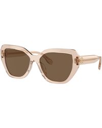 Tory Burch - Miller Oversized Cat-eye Sunglasses - Lyst