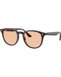 Ray-Ban - Rb4258 Sunglasses Frame Brown Lenses - Lyst