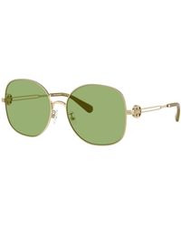 Tory Burch - 56Mm Round Sunglasses - Lyst