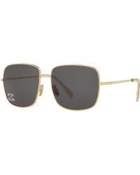 Celine - Sunglass Rhinestone Triomphe Cl40284u - Lyst