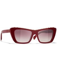 CHANEL - Sunglass Butterfly Sunglasses Ch5540 - Lyst