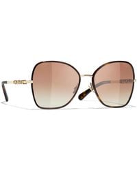 CHANEL - Sunglass Butterfly Sunglasses Ch4283 - Lyst