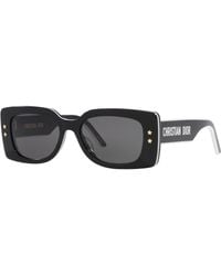 Dior - Dark Grey Rectangular Sunglasses Pacific S1u 01a 53 - Lyst